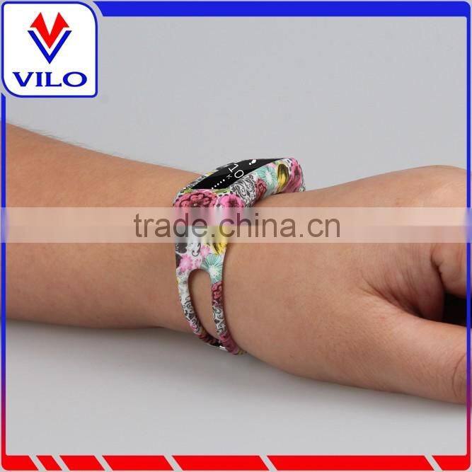 OEM Pattern Rubber Replacement Watch Band Wrist Strap For Fitbit Alta Smart Watch Fitness Strap Accessory