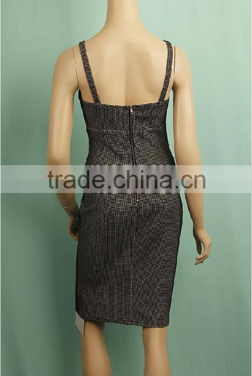 Spring season sexy backless bandage adult lady girls party dress WD150432058