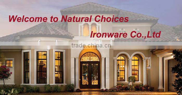 wrought iron entrance door (NC-nd181)