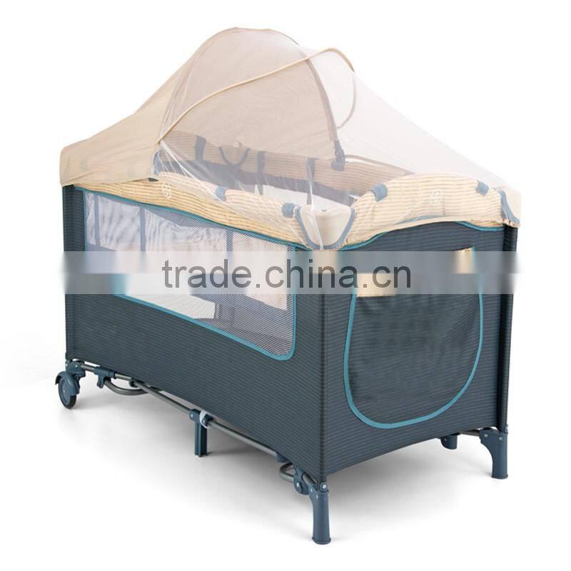 Deluxe baby playpen travel cot baby crib baby cot baby bed portable baby playpen