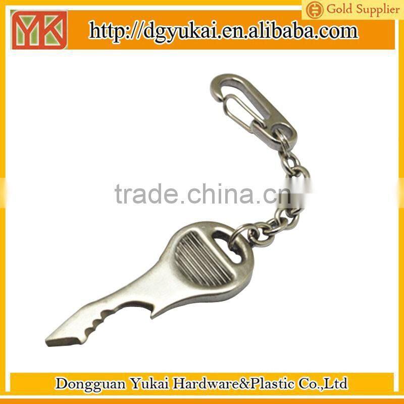 Yukai Durable bottle opener keychain tool with screwdriver