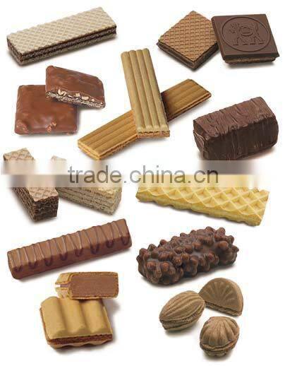 Fully automatic wafer biscuits production line