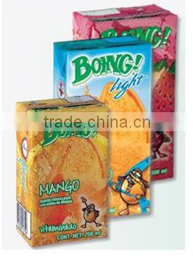 cangzhou hongfa 125ml/200ml/250ml carton pack filling machine for mixed juice