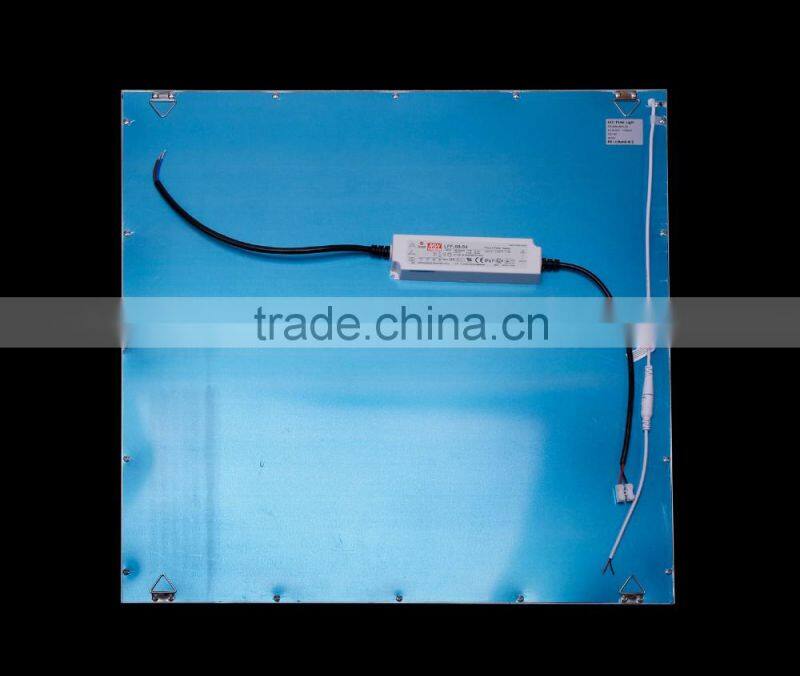 TUV-GS, CE, ROHS, SAA, CB, ISO9001Stabndard 36w led ceiling lighting panel 600x600mm