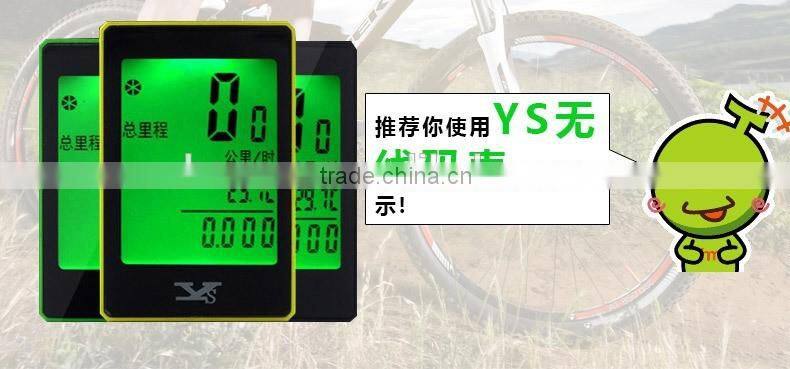 Touch screen to full screen backlight bicycle computer speedmeter