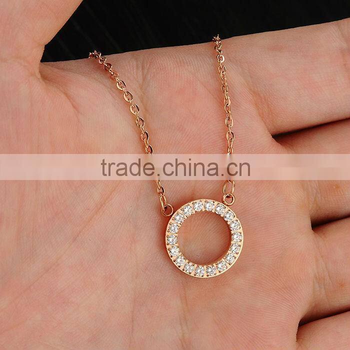 Fashion Trends Summer 2016 Rose Gold Wedding Ring Holder Necklace