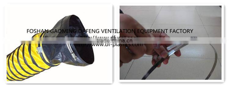 High Quality PVC Fire Resistant Flexible Insulated Air Duct
