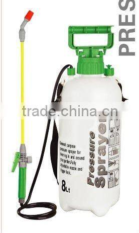 yellow 8 L sprayer/pressure pump trigger plastic 8L sprayer/garden sprayer-agriculture sprayer