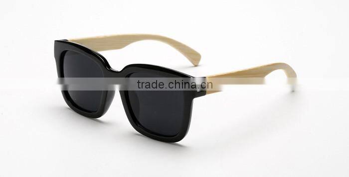 Plastic sunglasses wood arm sunglass bamboo eyeglasses