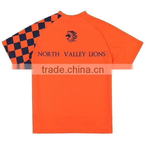 Wholesale sportswear custom design lacrosse sublimation shooter shirts
