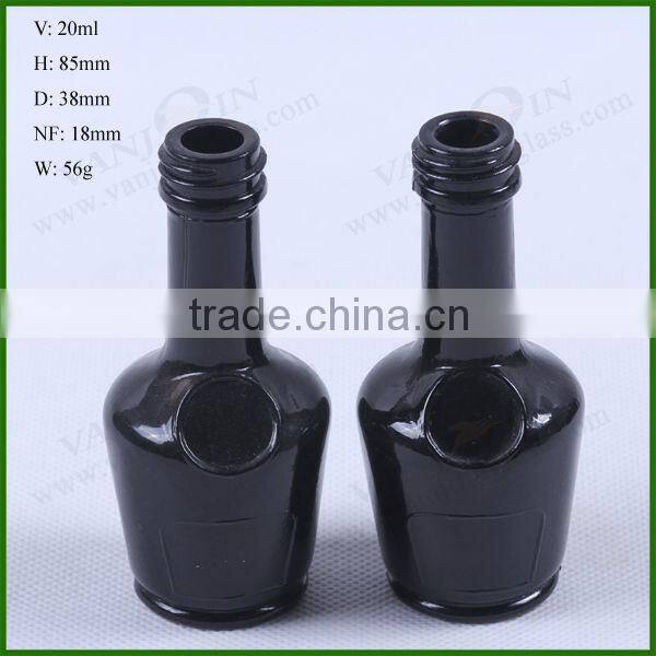 20ML Small Black Glass Perfume Bottle