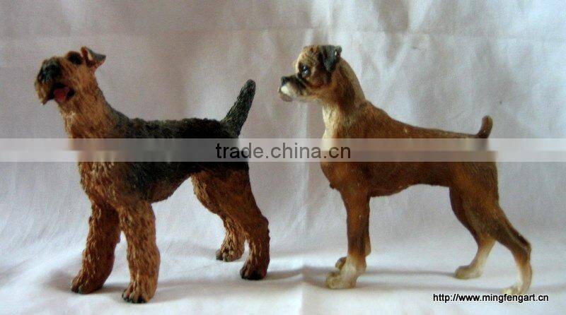 Resin Dog Figurine Products Decoration Crafts