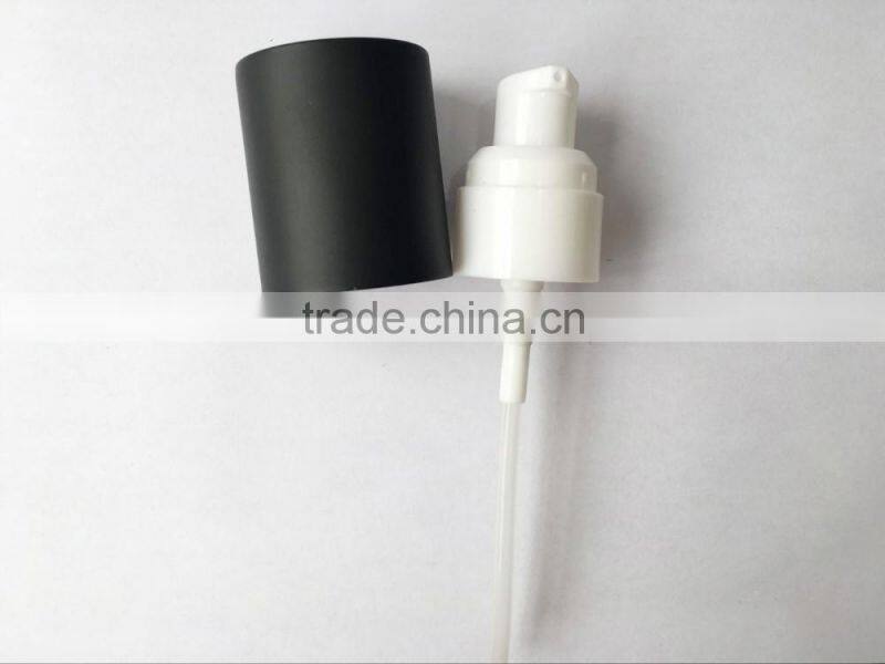 Plastic 20/410 screw lotion dispenser pump with cap
