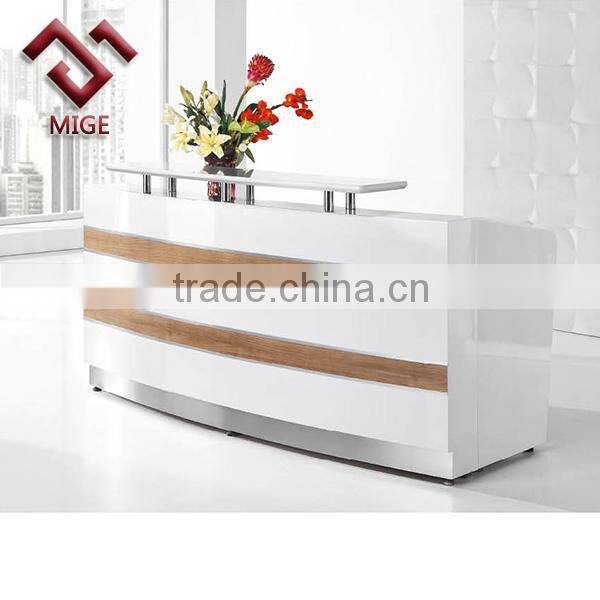 Guangzhou High Quality Modern Office Front Counter Reception Desk Furniture