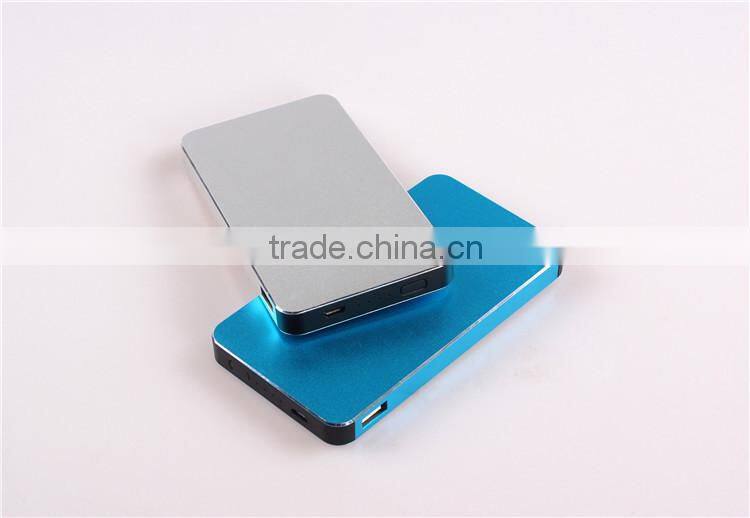 luxry golden polymer 8000mAh power bank