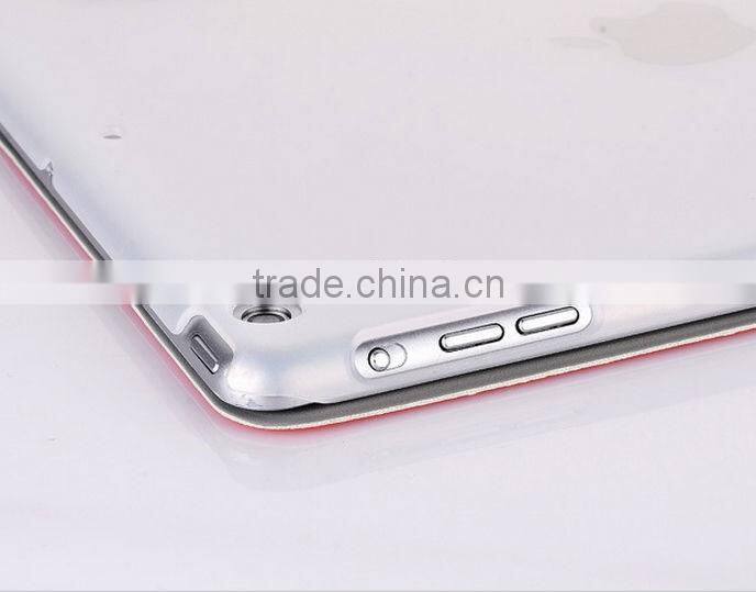 Pu leather three folder Transformers case for tablet For ipad air case D0107