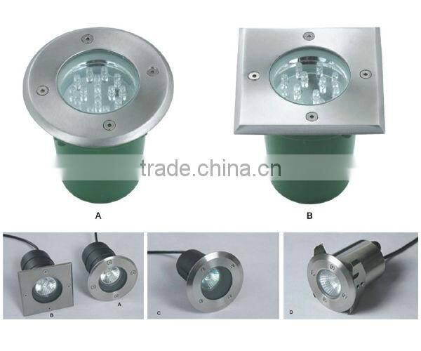 1.2w led LED In-ground light in ningbo led lighting factory