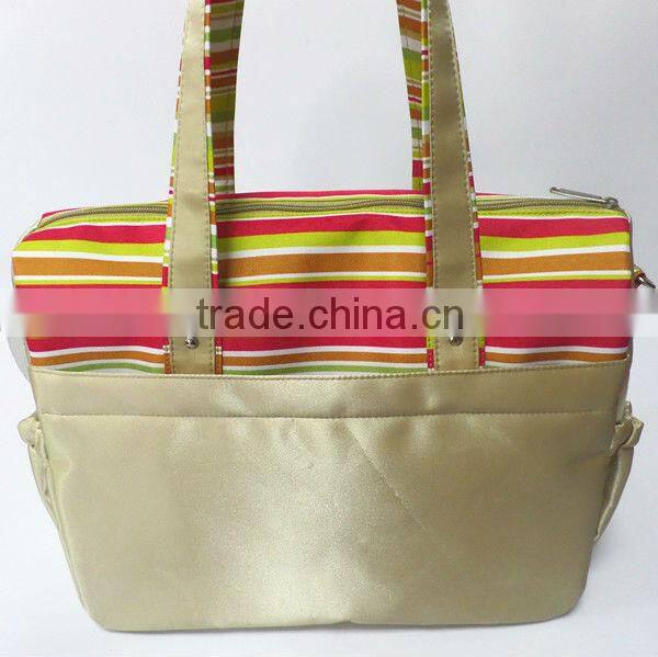 Fashion Stripe Mother Bag