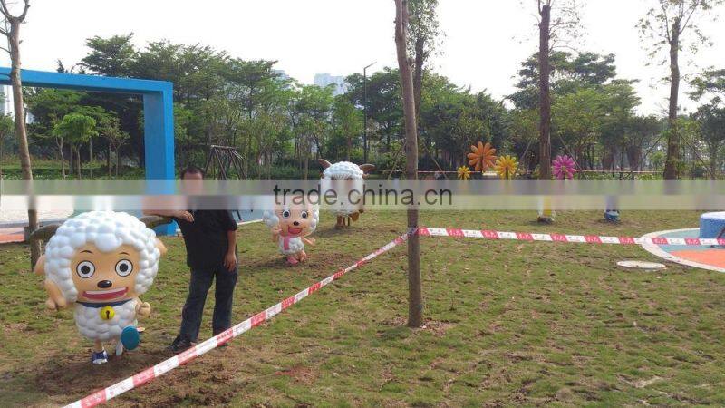 FRP cartoon statue sculpture