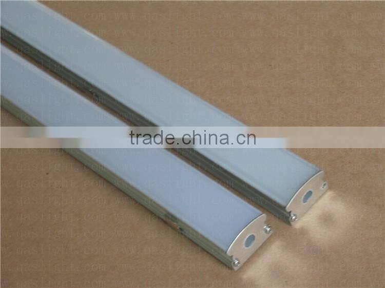 25x18mm Surface Mounted Aluminum LED profile For Glass Shelf Light