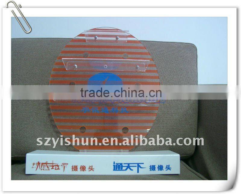 transparent acrylic signs display holder