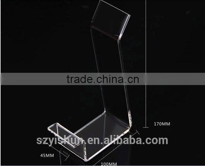 Customized acrylic shoe shelves wholesale