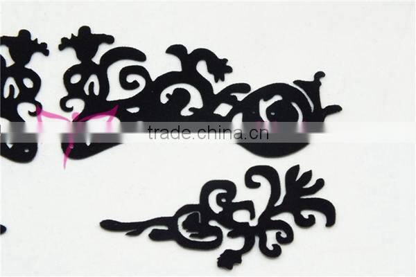 Amazing eye mask sticker in body art