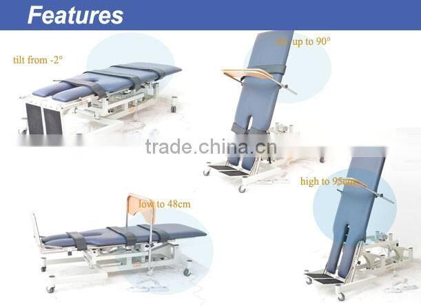 Coinfy EL12 two motors electric tilt bed adjustable tilt table children