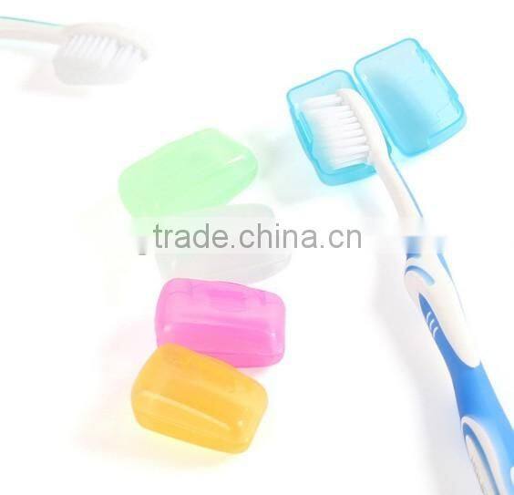 Customized 4pcs Travel Toothbrush Head Protector Case Cover Set