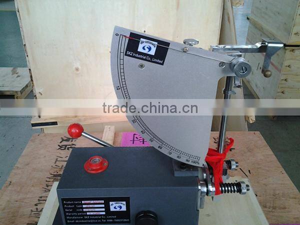 Rubber impact resiliency tester