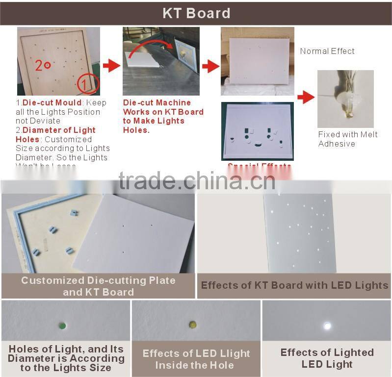 Hot sale Halloween led canvas wall art christmas