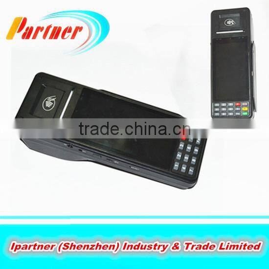 Hot sale Financial handheld pos terminal PDA 3G Barcode, GPS, Bluetooth