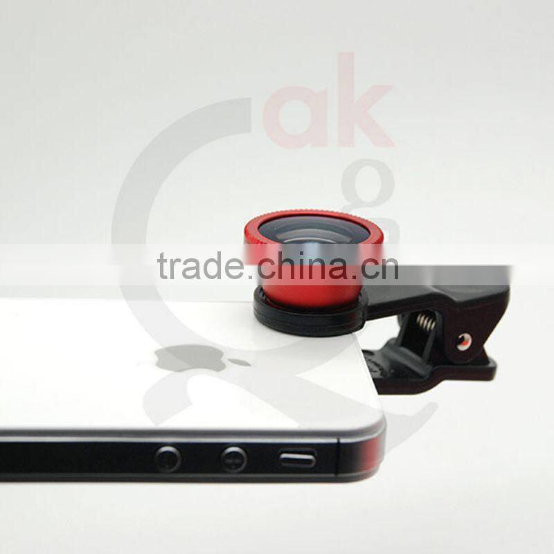 For mobile phone 180 fish eye 0.67x wide angle macro CPL Filter lens 4 in 1 lens