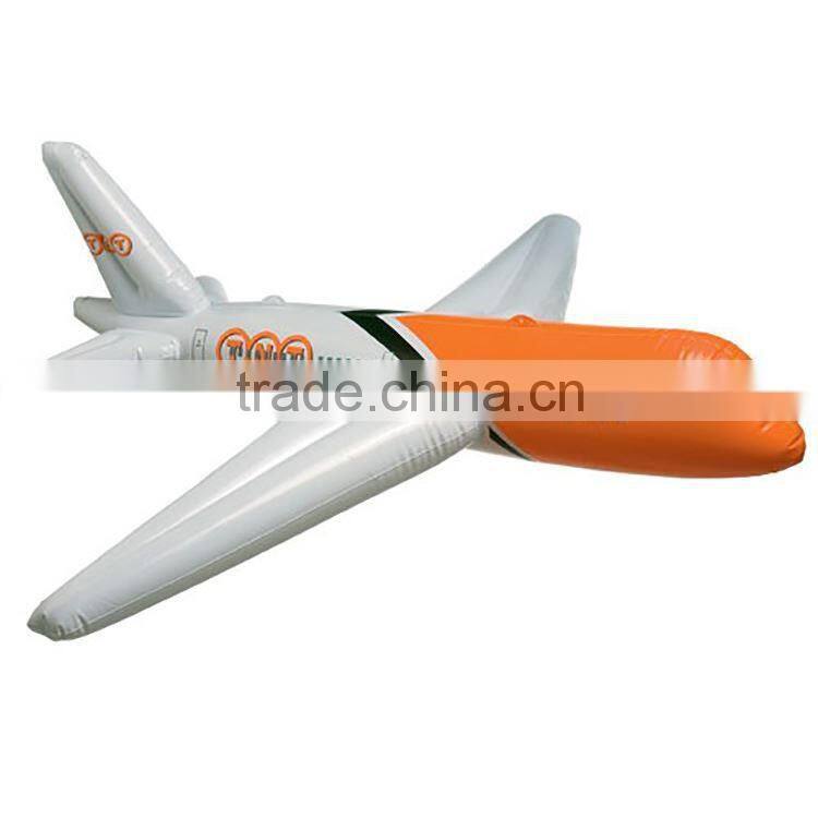 cute inflatable airplane toy,inflatable airplane model for kids