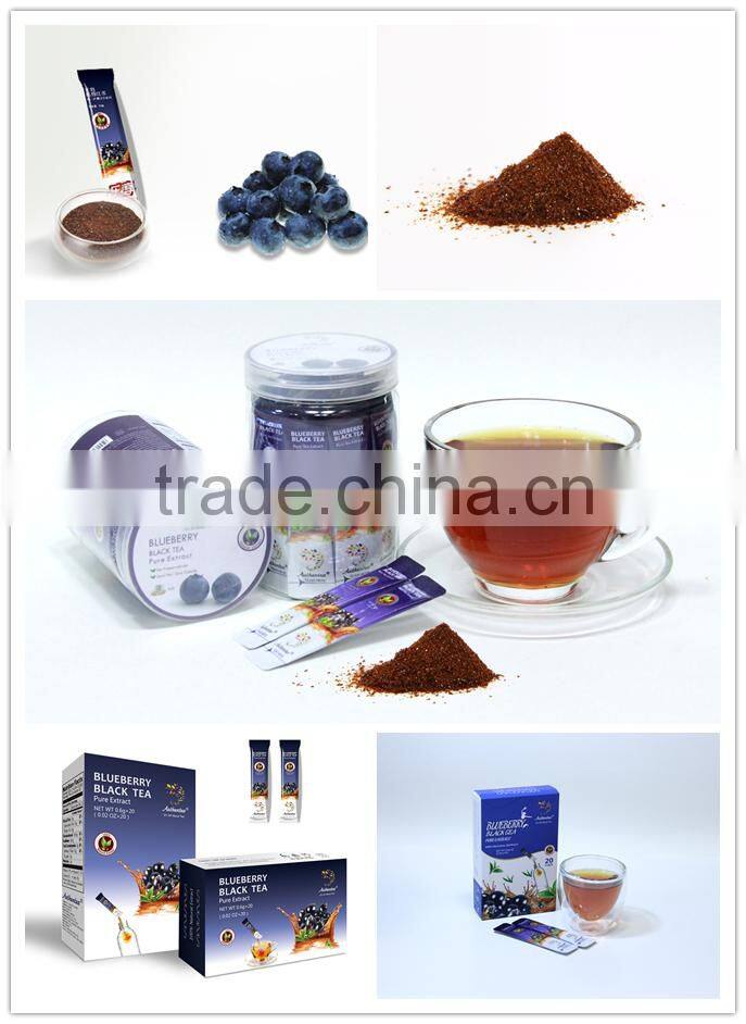 Organic Blueberry Extract Fruit Tea Drinks with Free Samples