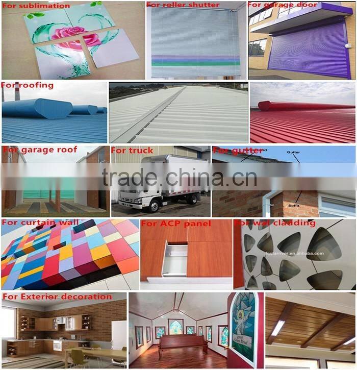 0.2mm pe pvdf prepainted color coated aluminum coil for acp panel