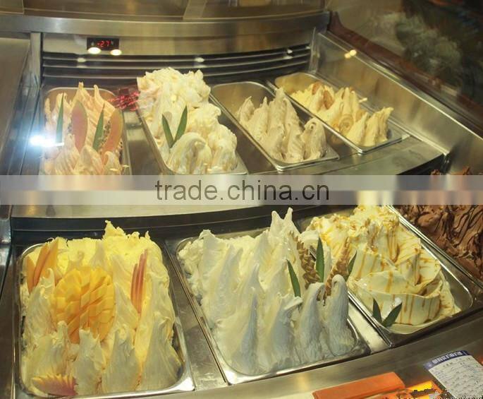 CE approved big cooling cylinder hard ice cream making machine