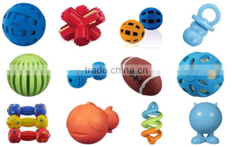 Planet pattern ball rubber pet toy dog play toy unique design