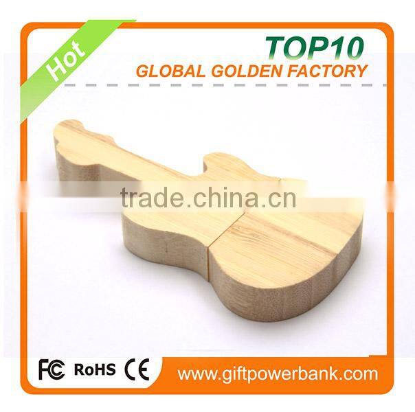 Christmas Gift Wooden Violin USB Flash Pen Drive