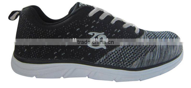 2016 fashion flying knit sport shoes for men