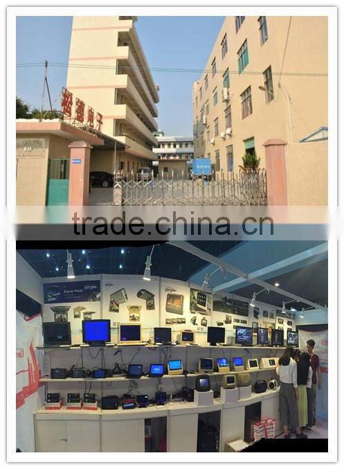 15.5inch bus monitor 24v flip down car lcd monitor