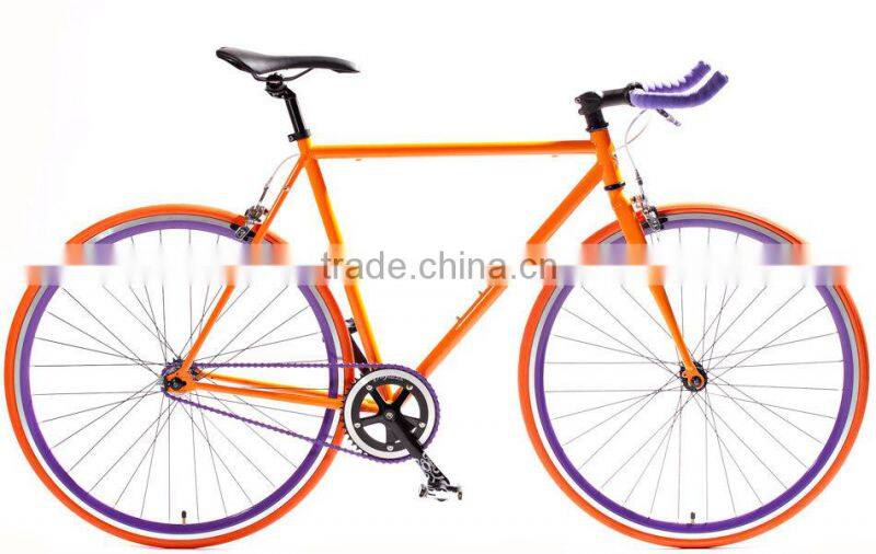 High Quality 700C fixed gear bicycle China fixie gear bike factory