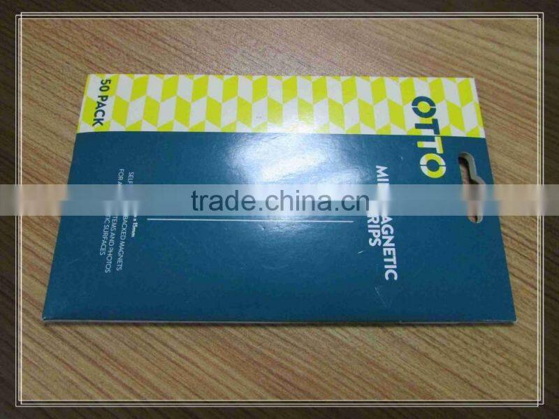 Flexible rubber craft self adhesive square sheet magnet,magnet patch with adhensive one side