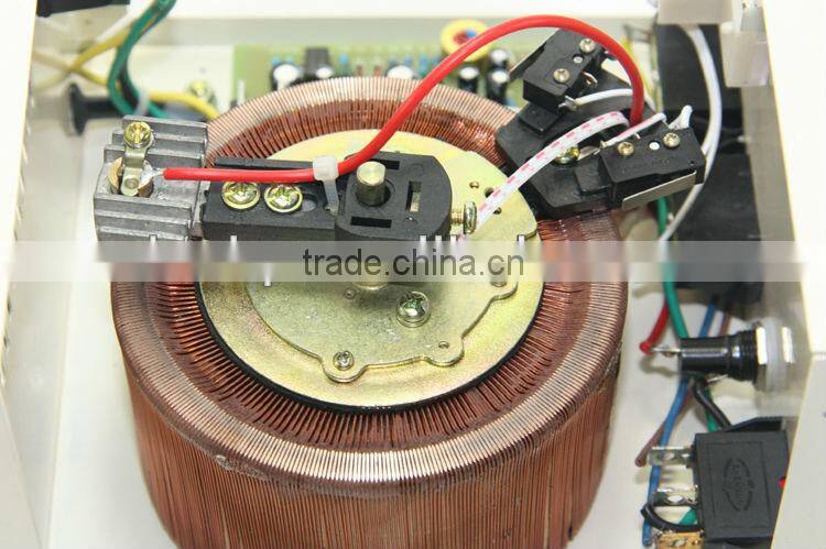 2016 New SVC 10kva Single Phase Automatic AC Voltage Stabilizer Regulator Transformer for Home from YueQing Factory