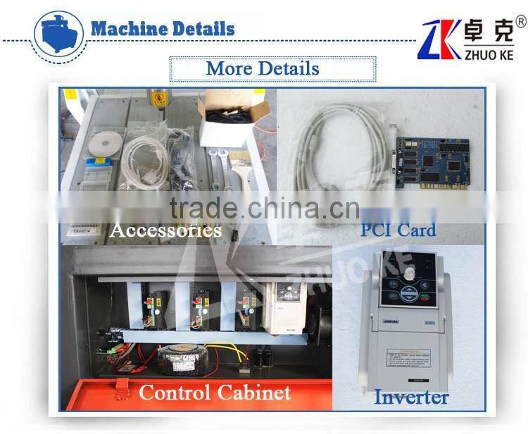 Mini Small PCI NcStudio Controller PCB CNC Router For Engrave Cut Milling Drilling ZK-6060 With 1.5KW Water Cooling Spindle