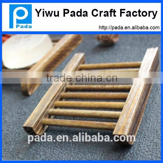 natural wooden soap holder