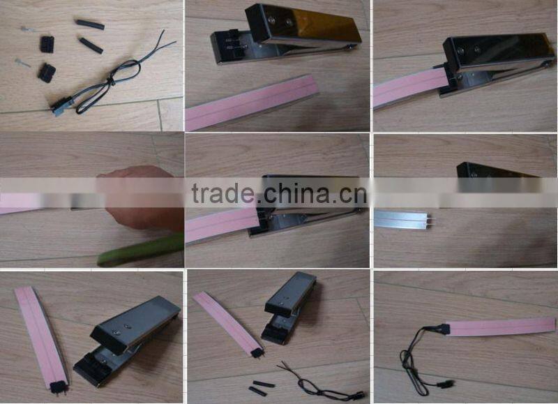 waterproof Cuttable el light tape / waterproof Cuttable el light strip / Cuttable el light tape