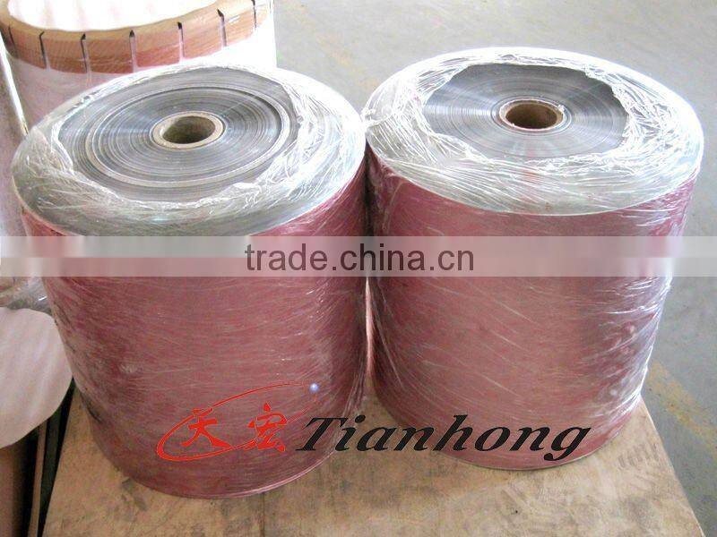 Red color cable insulation laminated Alu polyester foil