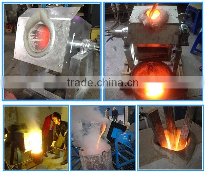 Top Sale Bronze Copper Induction Smelting Furnace Copper Brass Bronze Small Melting Furnace (JLZ-15)