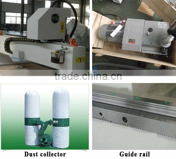 China Jinan High Efficiency CNC Router with Three Heads